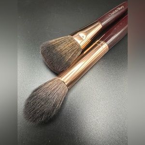 Charlotte Tilbury Powder and Sculpt Brush, and Travel Brush